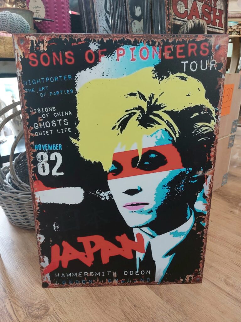 Japan Son's of Pioneers A2 Metal Posters