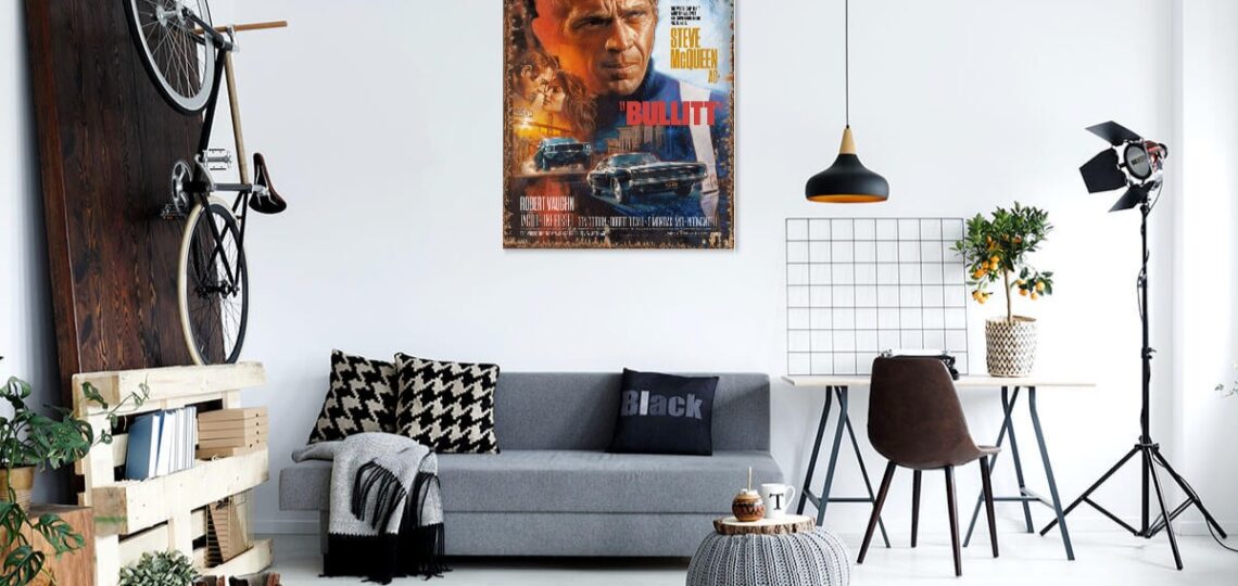 Steve McQueen Bullitt Great Escape Metal Wall Signs