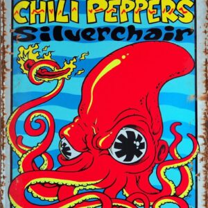 Red Hot Chili Philadelphia Silver Chair A2 Poster