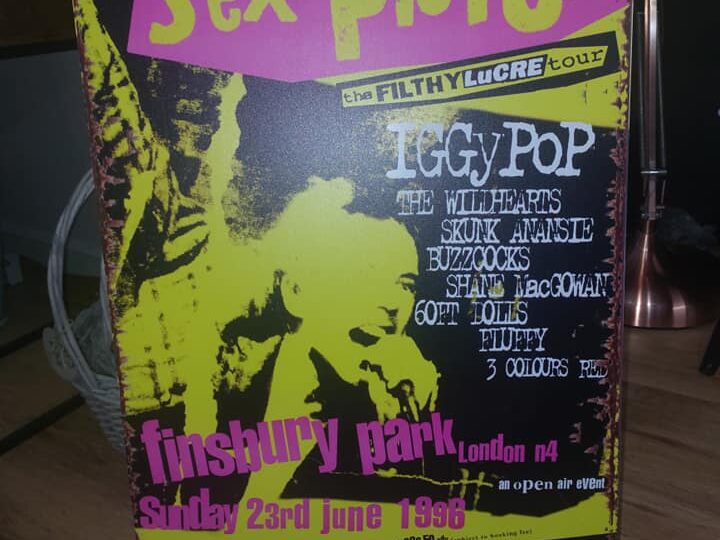 Sex Pistols Finsbury Park Filthy Lucre Tour Poster A2 Large