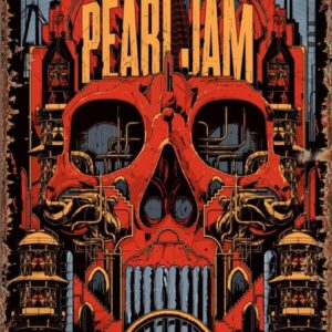 Pearl Jam Rodgers Arena A2 Metal Sign Poster Indoor Outdoor Use